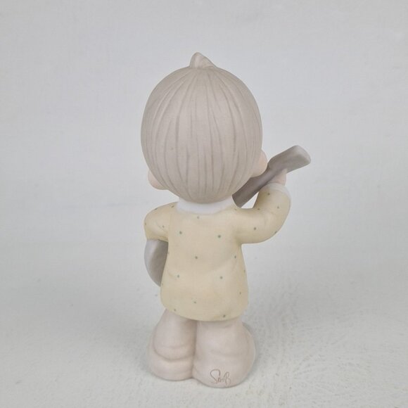 Precious Moments 12378 "Happines Is The Lord"  Porcelain Figurine - Picture 3 of 6